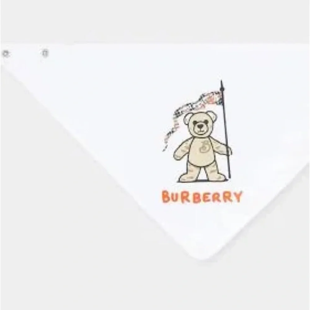 Burberry Burberry Baby Casey Bear Romper and Bib Set